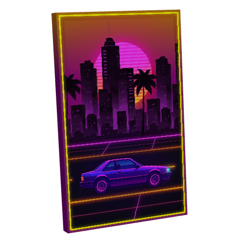 Synthwave Cloak